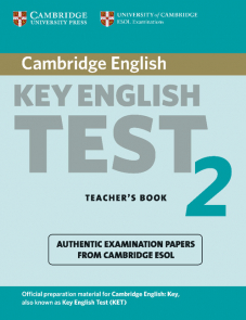 Cambridge Key English Test 2 Teacher's Book